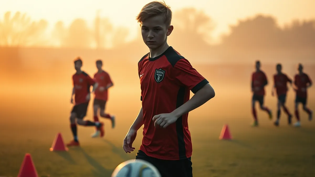 Youth Resilience on Display: Ballinamallard United U12s Edge Ballymena United Youth Academy
